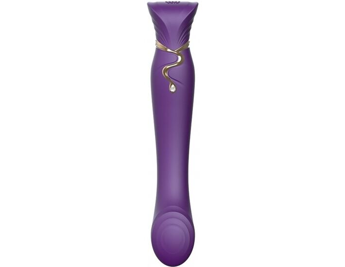 Zalo kit vibrador reina cleopatra con calor - morado