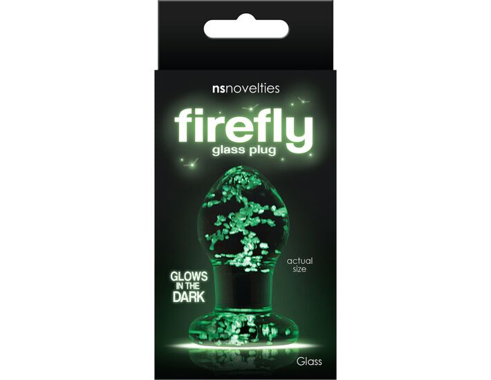 Firefly plug de cristal pequeño