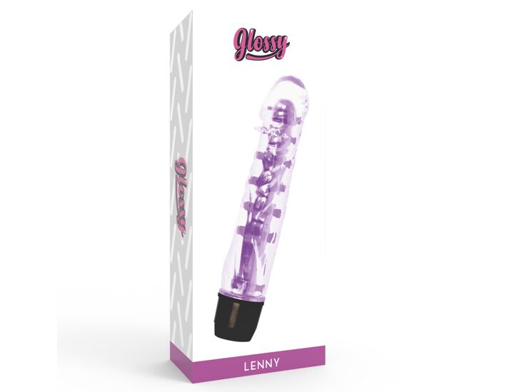 Glossy lenny vibrador lila