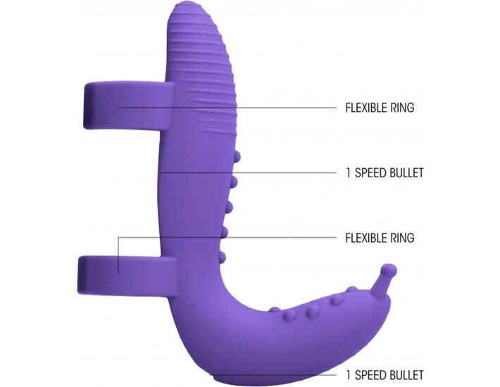 Eliott extensión de vibrador - morado