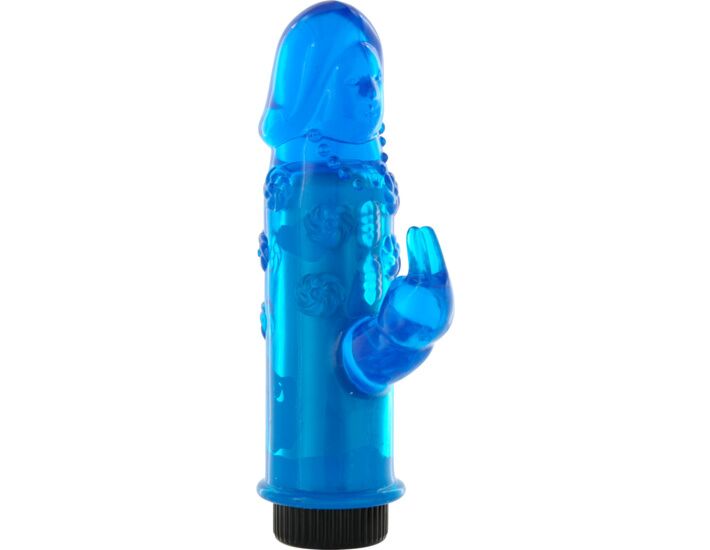 Mini rabbit vibrador azul