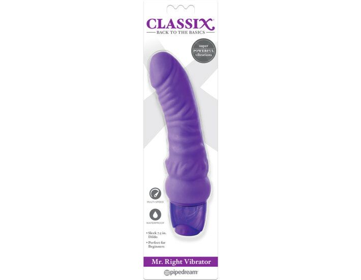 Mr. right vibrador - morado