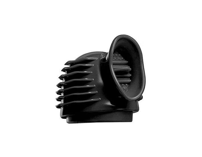 Thunder-gasm 3 in 1 acople de silicona para varita - negro