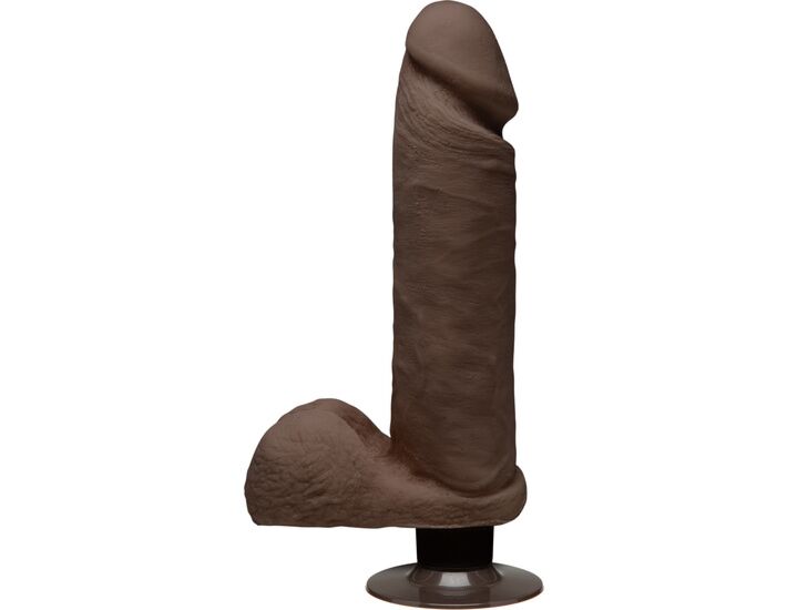The perfect d pene vibrador 20cm chocolate