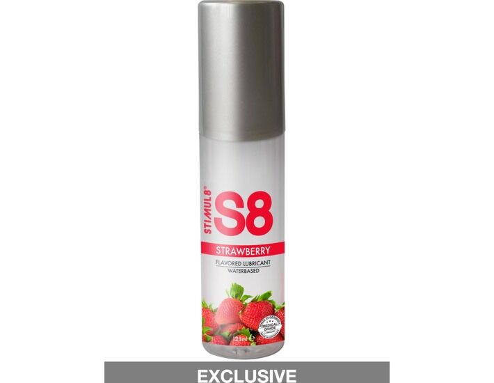 S8 lubricante sabores 125ml - caramelo