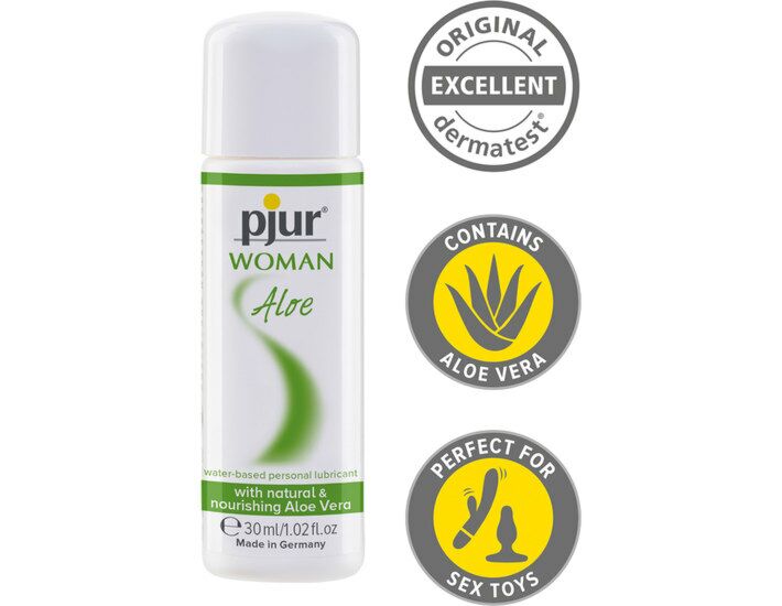 Pjur woman lubricante aloe base de agua 30ml