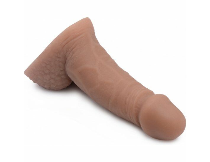 Your bulge packer dildo with testicles - medium