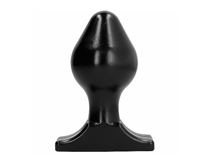 ALL BLACK ANAL PLUG 16X8CM