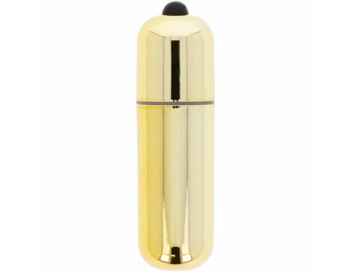 Glossy premium vibe bala vibradora 10v dorada