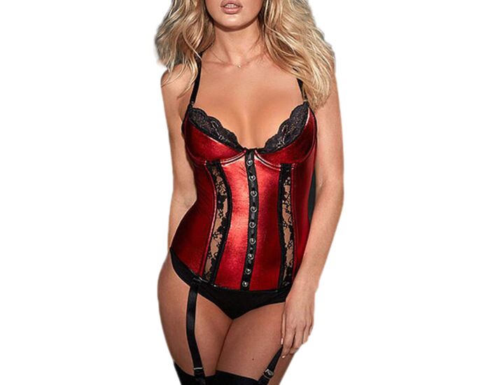 Corset baco rojo
