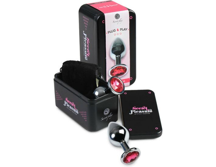 Mini Fuchsia: Metal Anal Plug