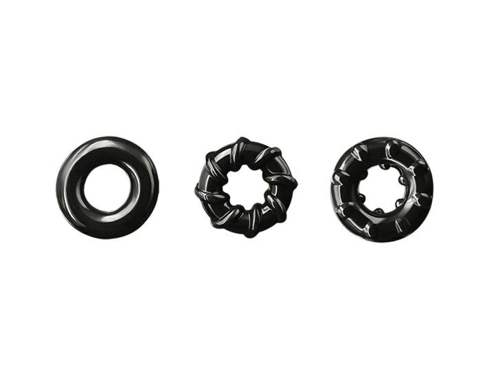 Renegade dyno kit de anillos - negro