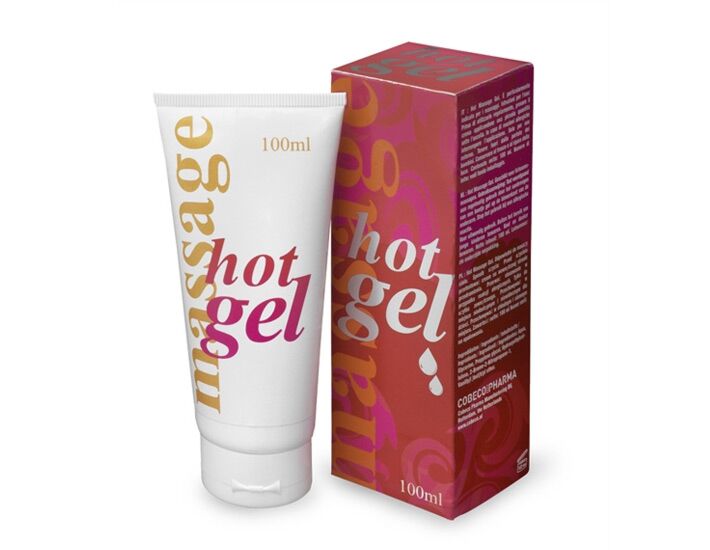Hot massage gel 100 ml