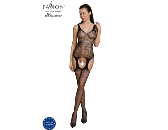 Eco Passion Noir Bodystocking