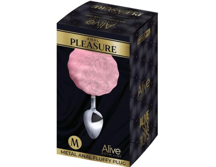 Vibrant Pink Anal Plug