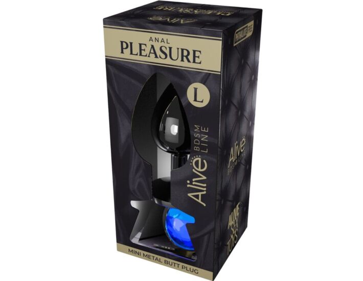 Blue Pleasure: Mini Anal Plug