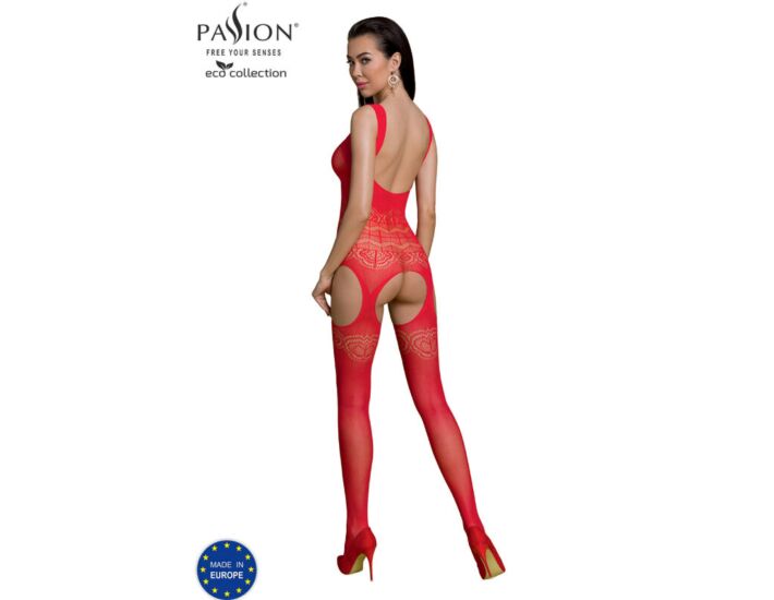 Passion Eco Red Bodystocking