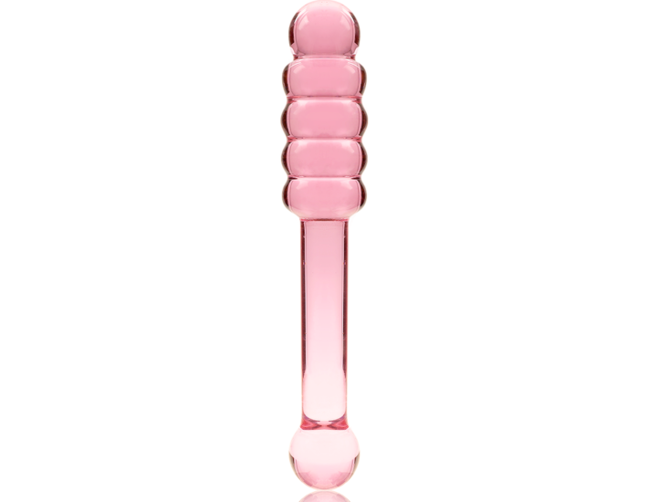 Pink Nebula 20 Glass Dildo