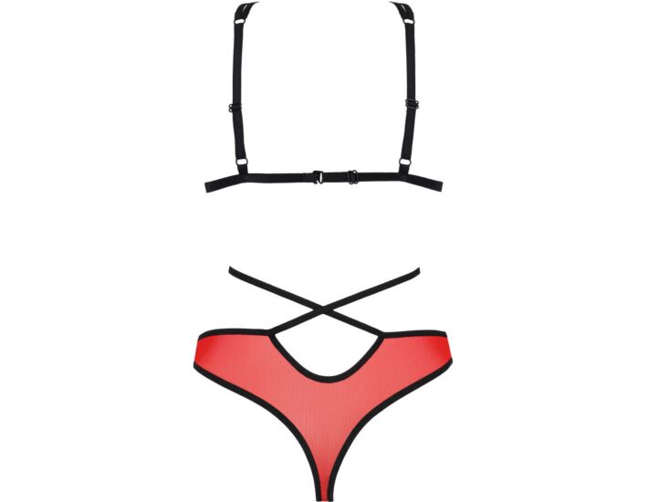 Red Peony Passion Floral Set