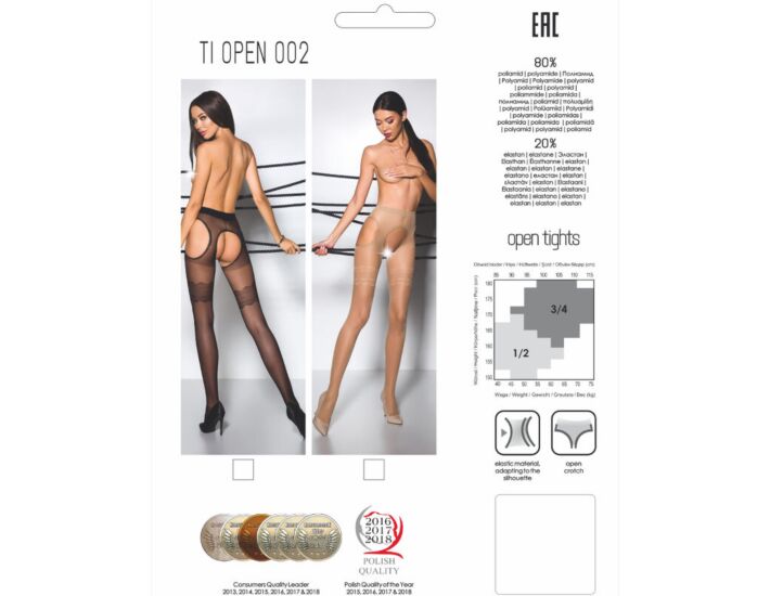 Tiopen Black Passion Stockings