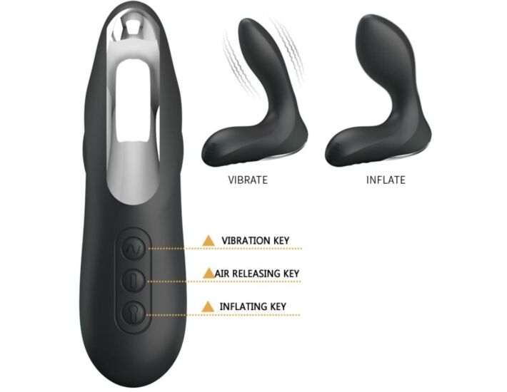 Inflatable Leo Vibra Prostate Massager