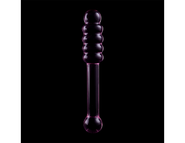 Pink Nebula 20 Glass Dildo