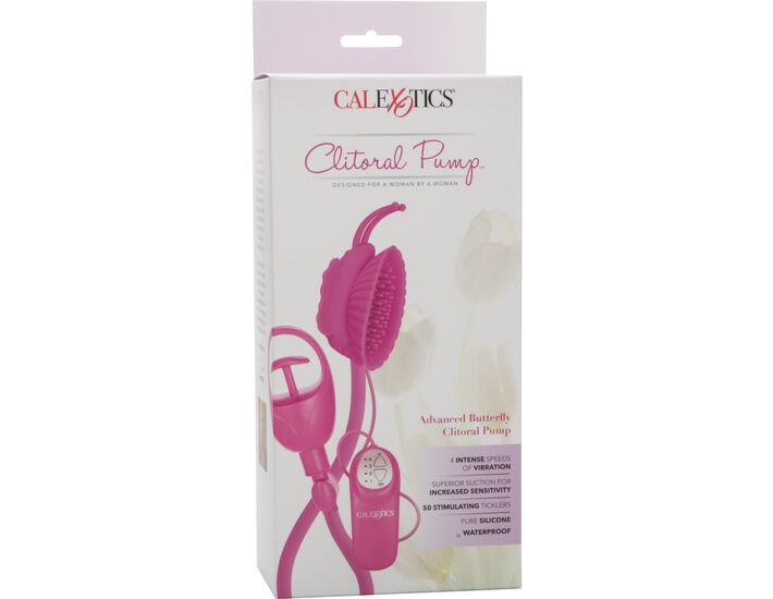 Butterfly pink clitoral pump