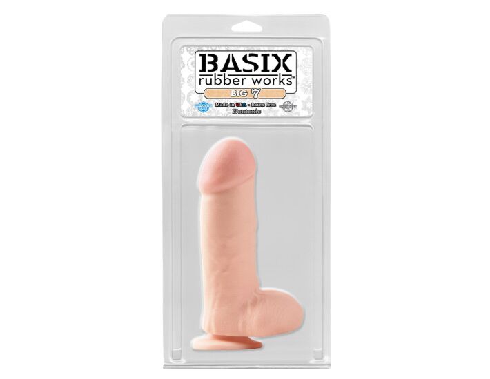 Basix natural gelatin penis suction 17 cm