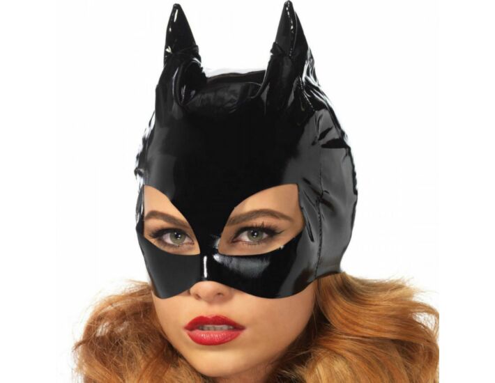 Vinyl Catwoman Mask