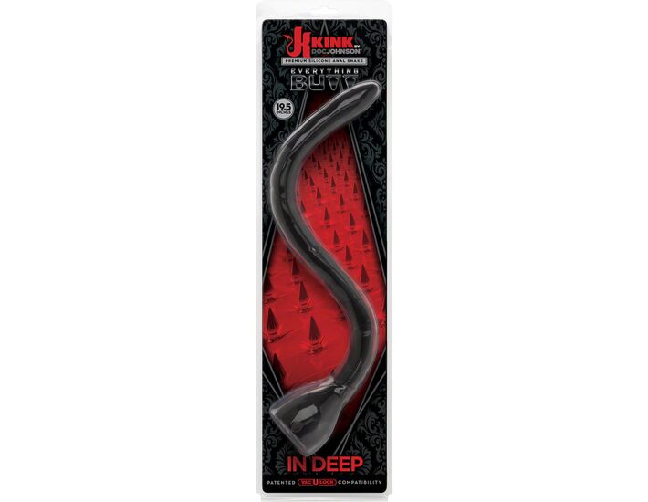 Plug anal snake negro