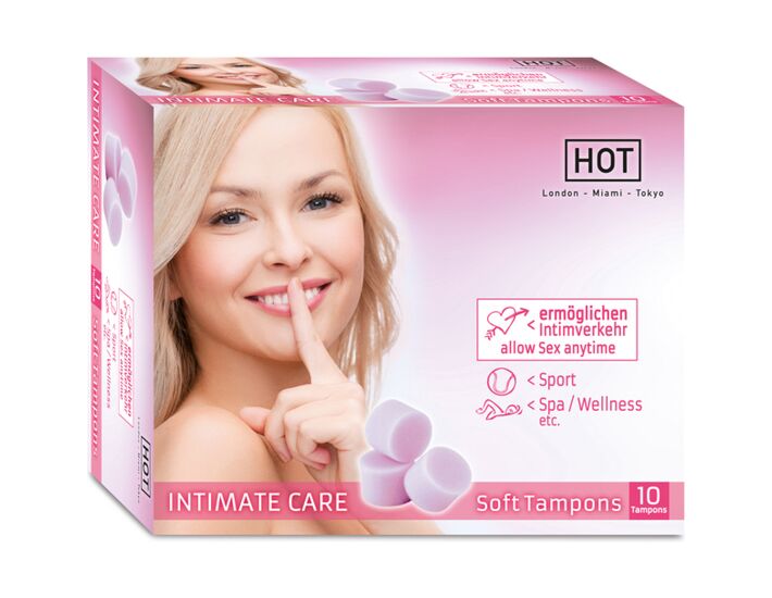 Hot intimate care soft pads 10 pcs