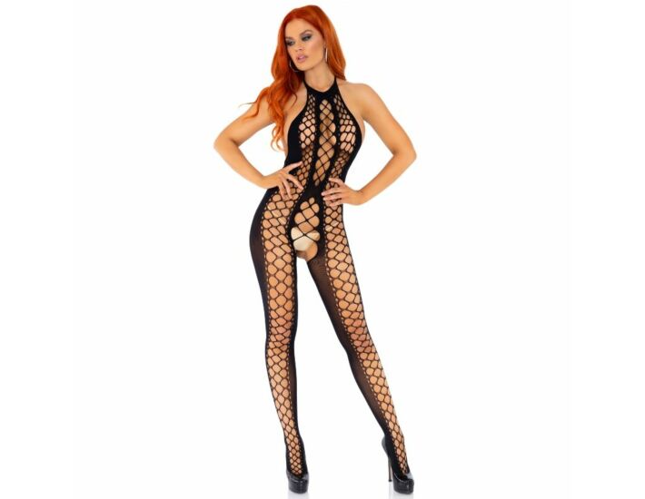 Leg avenue bodystocking tipo halter talla unica