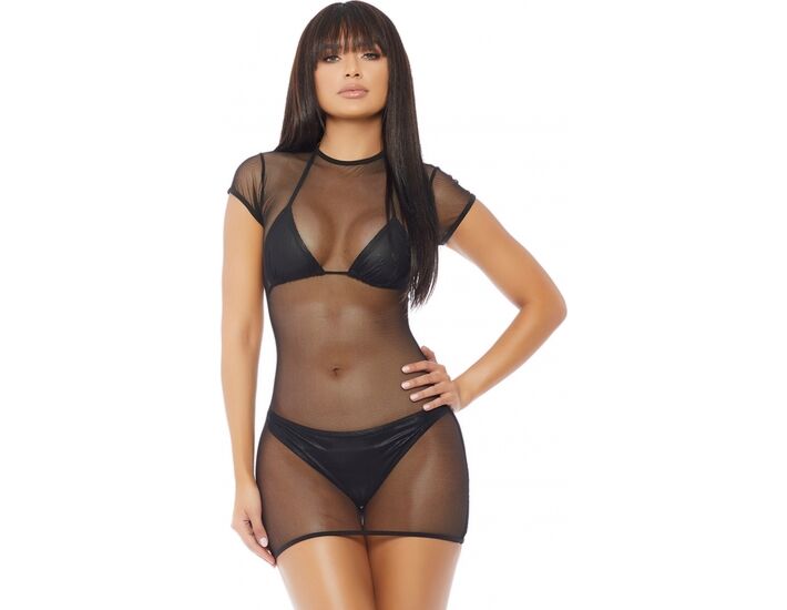 Constraint vestido negro