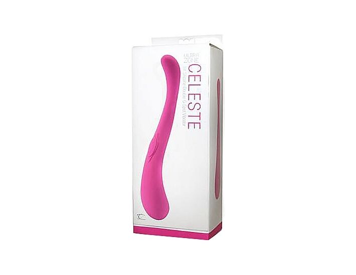 Ultrazone celeste 9x vibrador punto g silicona - rosa