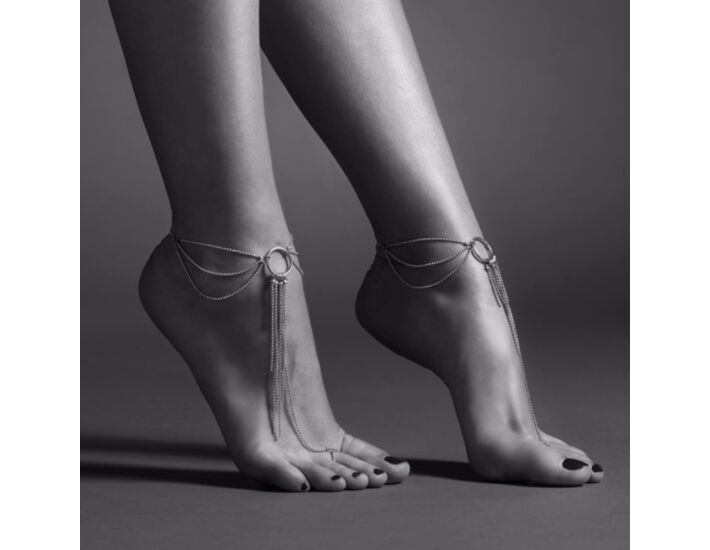 Shiny Silver Feet