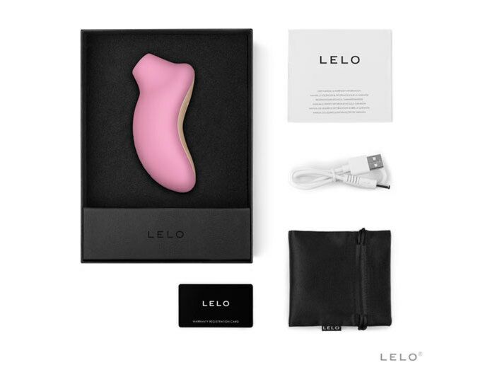 Lelo sona sonic masajeador de clítoris rosa