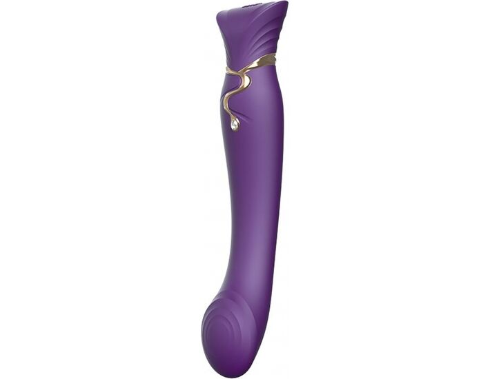 Zalo kit vibrador reina cleopatra con calor - morado