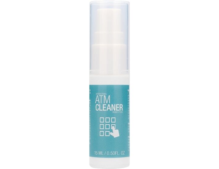 Antibacterial atm cleaner - disinfect 80s - 15ml