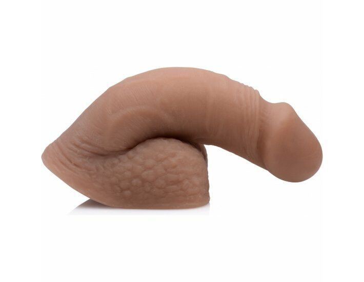 Your bulge packer dildo with testicles - medium