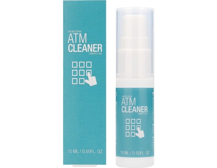 Antibacterial atm cleaner - disinfect 80s - 15ml
