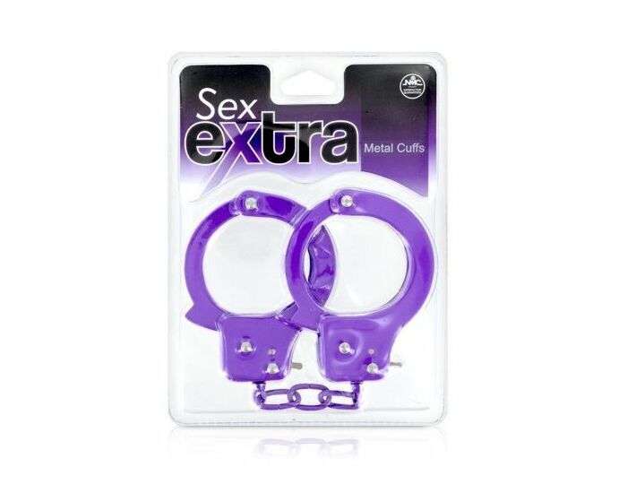 ultra lilac metal handcuffs Sex