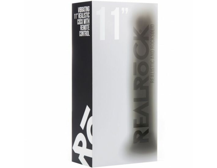 Real rock vibrator 100 010 black realistico 295 cm