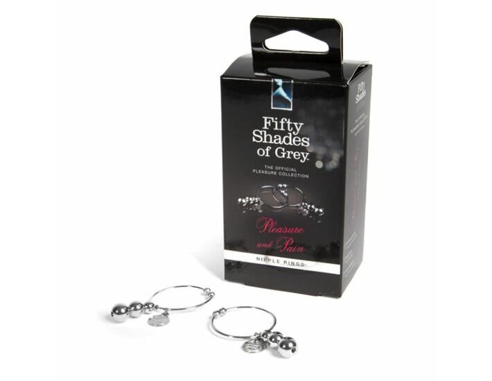 Fifty shades of gray pleasure clamp nipples
