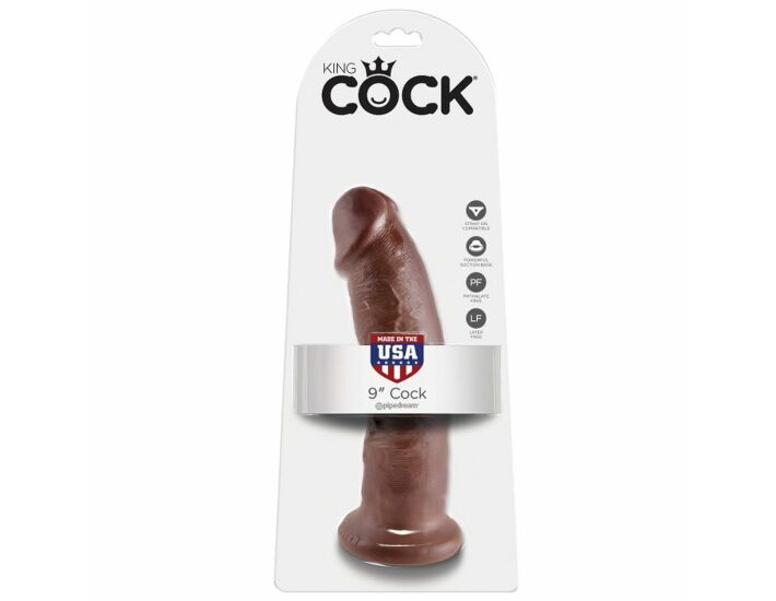 Realistic Brown King Penis 22cm