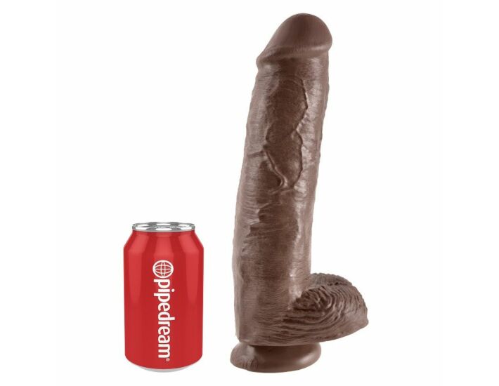 Realistic Brown King 28cm Penis