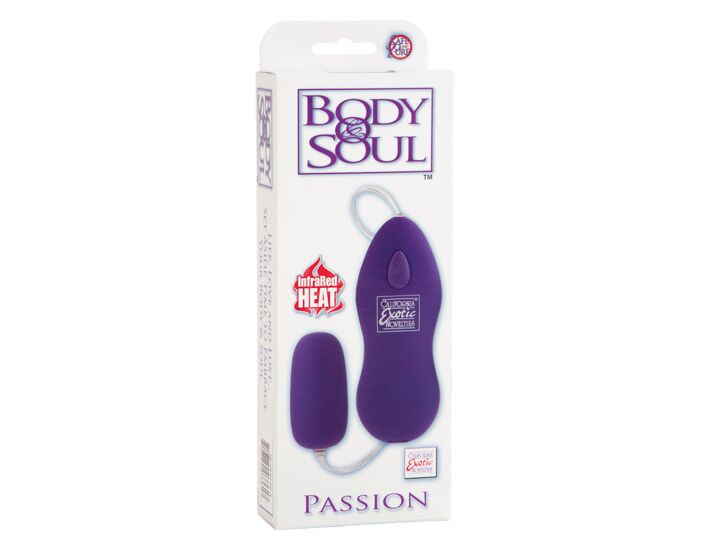 Body and soul passion purple vibrator egg