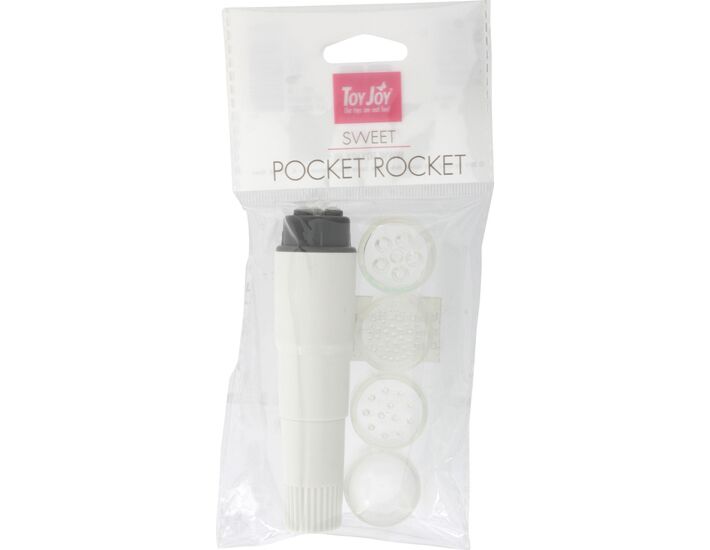 vibrating bullet with white interchangeable heads