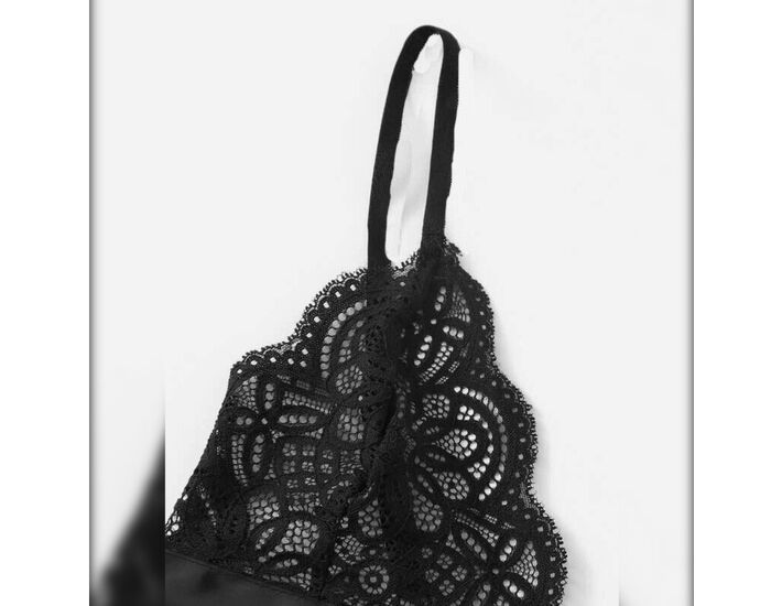 Lace Noir - Bow Lingerie Set