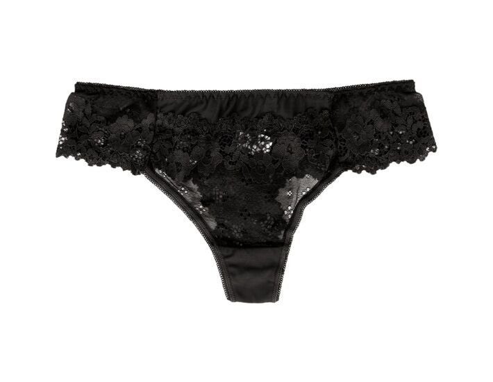 Floral Noir" Panties