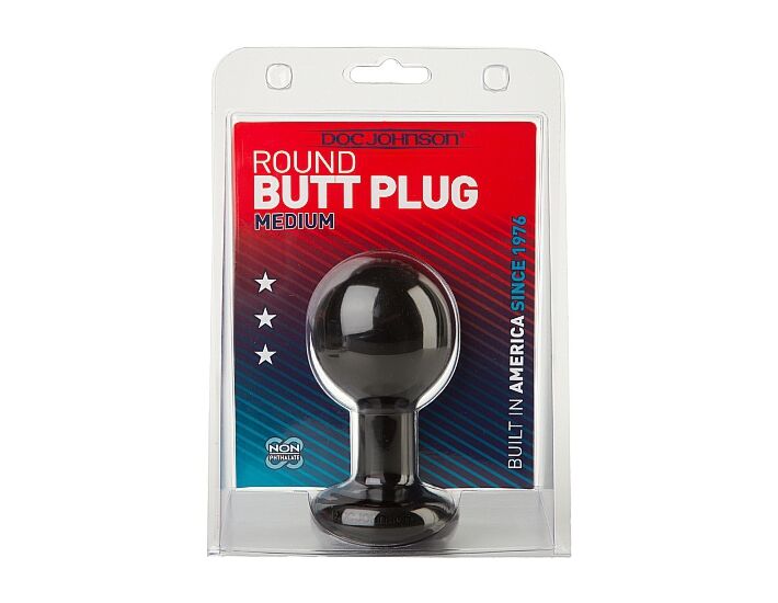 Buttplug medium black